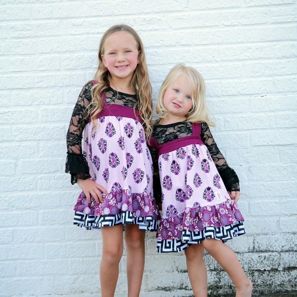 Purple Tunic Dress- NEW